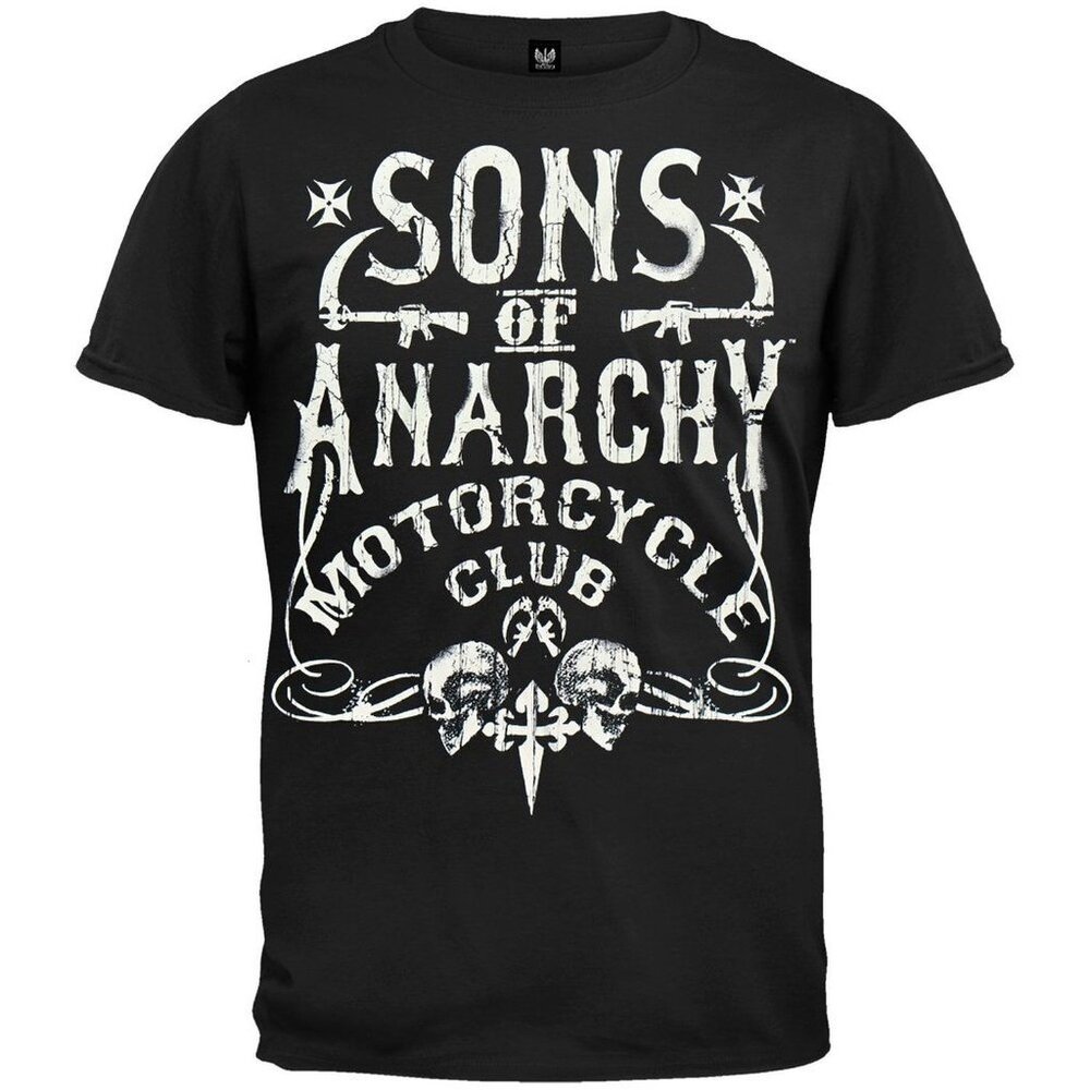 New! Sons of Anarchy Motorcycle Club T-Shirt FX TV Show